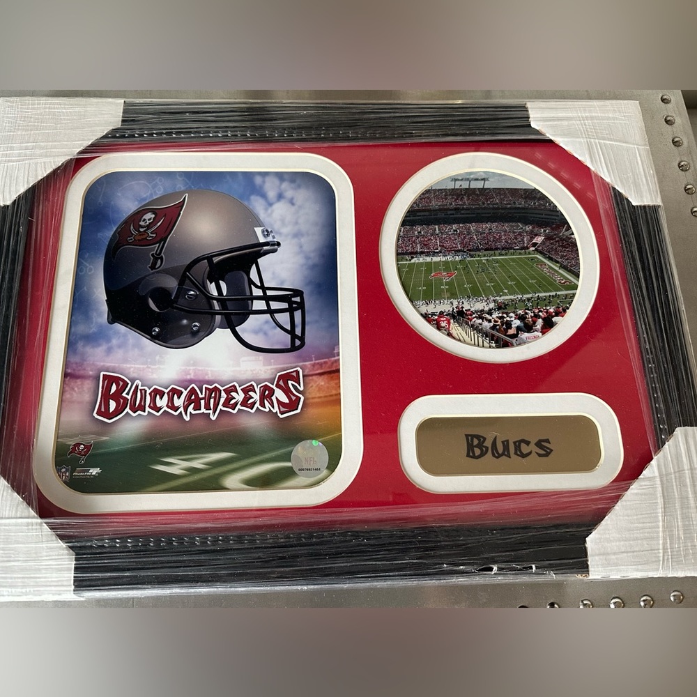 Brand NEW  Buccaneers picture framed